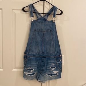 denim overalls